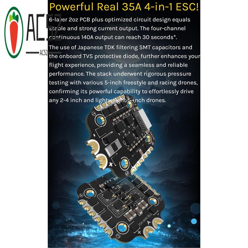 Betaflight Fc - AC52-Para Speedybee F405 Mini Stack BLS