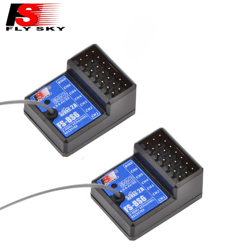 Flysky Transmitter - Novo 1/2 peças receptor flysky FS-BS6