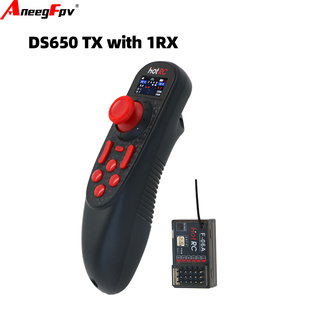 Radio Transmitter 2.4Ghz - Sistema de Rádio HOTRC Hot RC