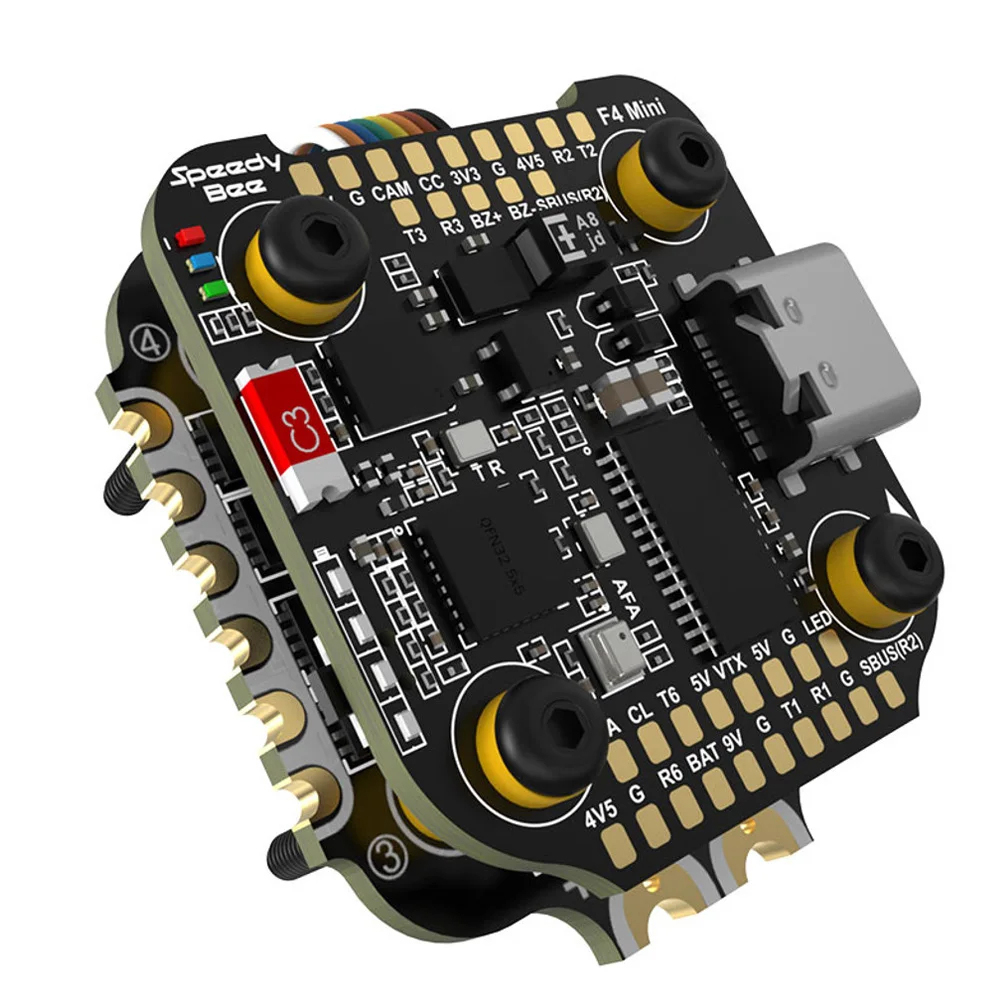 4 In 1 Esc - Controlador de Voo Mini SpeedyBee F405