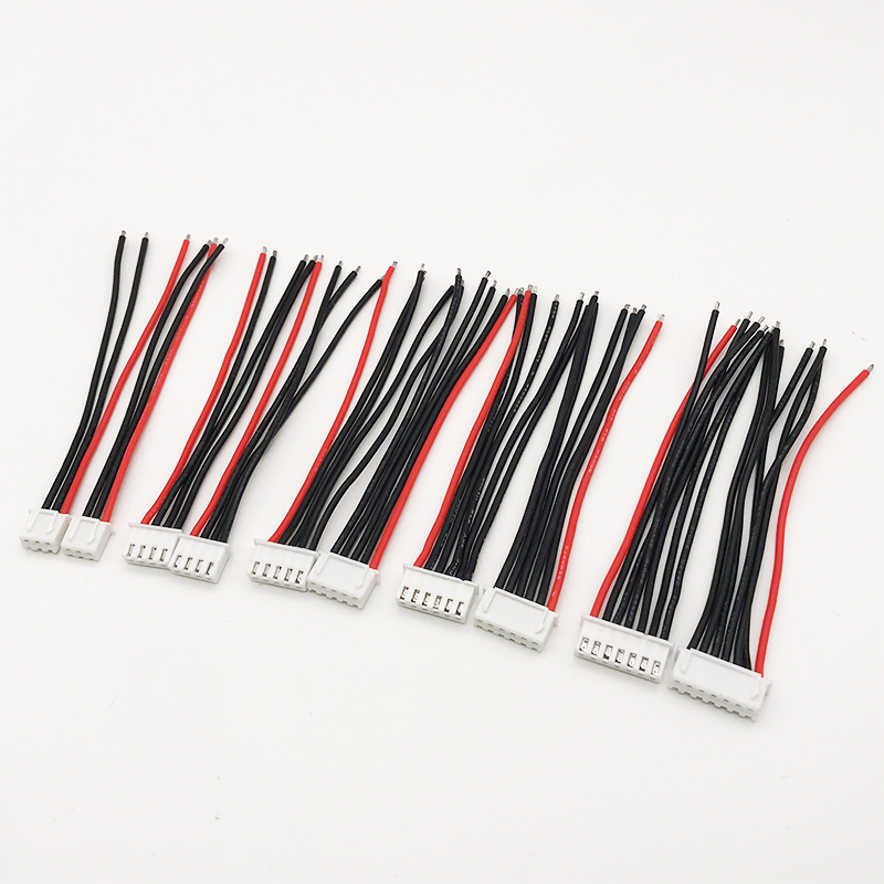 Balance Charger Rc - 10 pçs/lote 1S/2S/3S/4S/5S/6S/8S Lipo Bateria Cabo
