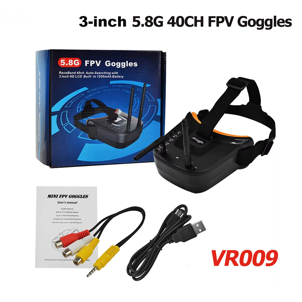 Goggles Fpv - VR009 FPV Óculos de Vídeo 3