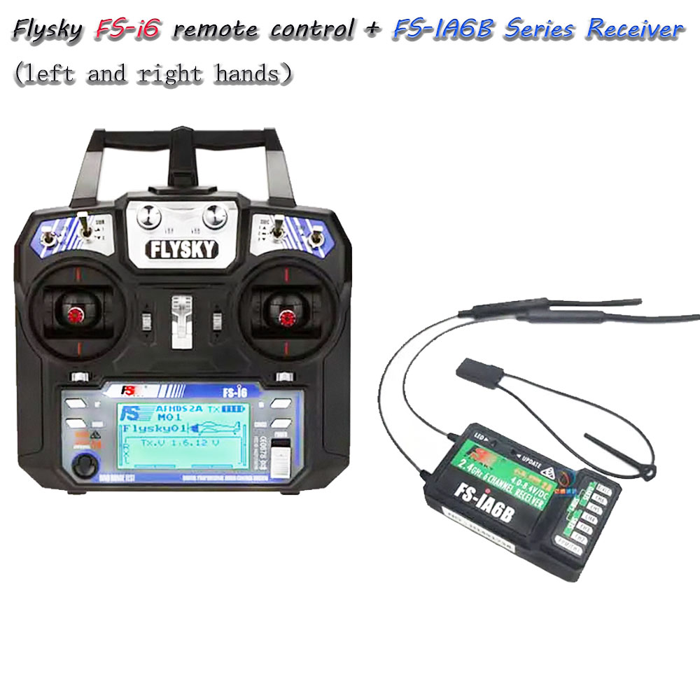 Flysky Transmitter - Sistema de Rádio FS-i6 6CH 2.4GHz
