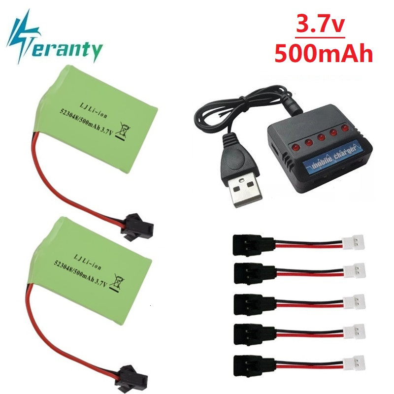 Balance Charger Rc - Bateria Li-ion 3.7V 500mAh 523048 +