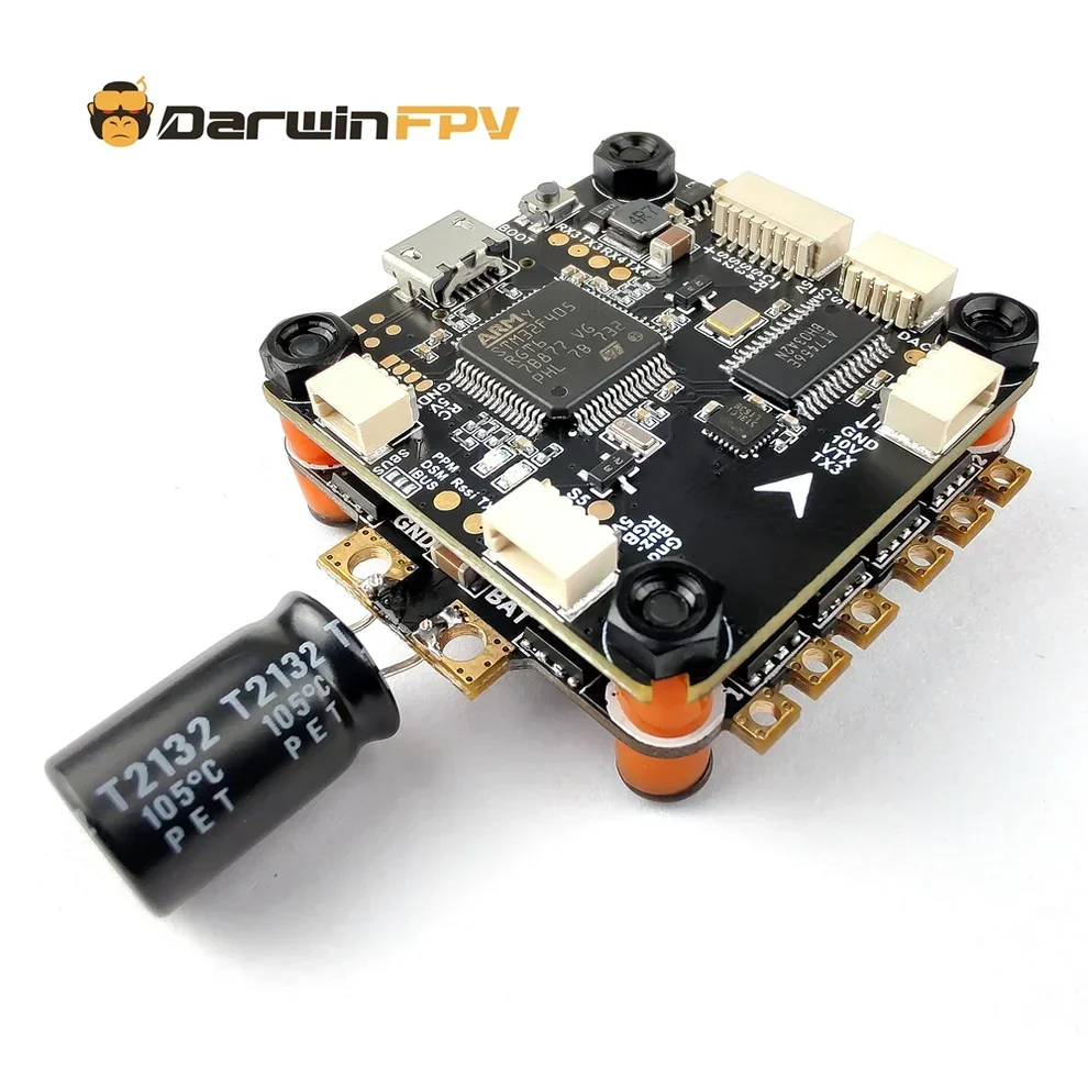 Controlador de Voo DarwinFPV F - Betaflight Fc avaliação e preço