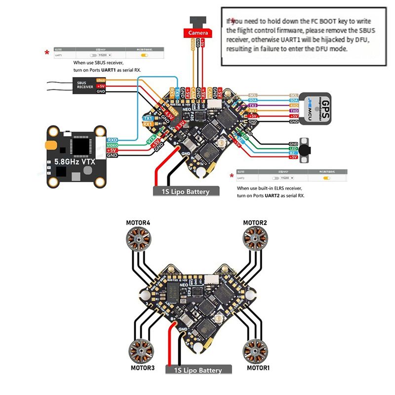 Controlador de Voo FBIL-F435 N - 4 In 1 Esc avaliação e preço