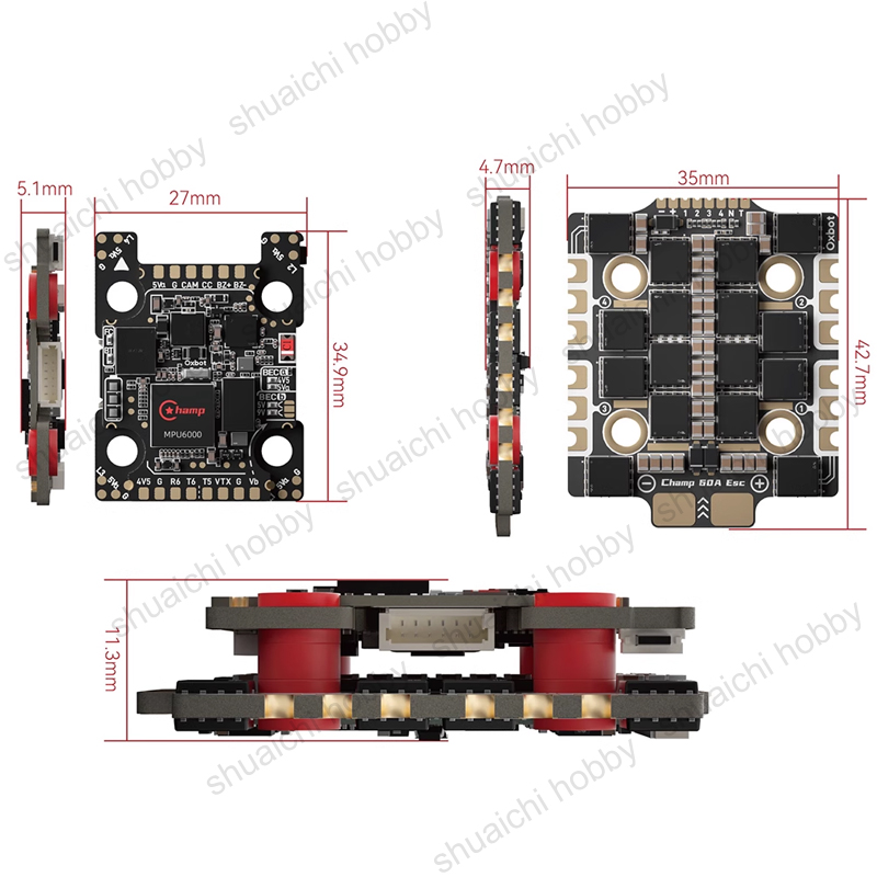 1 conjunto de drone de corrida - Betaflight Fc avaliação e preço