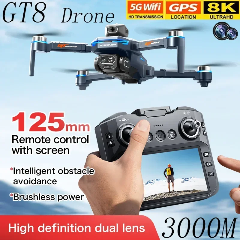 Drone GT8 com Cinto de Evitaçã - Dji Mini Drone avaliação e preço