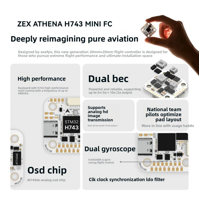 Controladora de Voo SkyDElZEX  - Betaflight Fc avaliação e preço