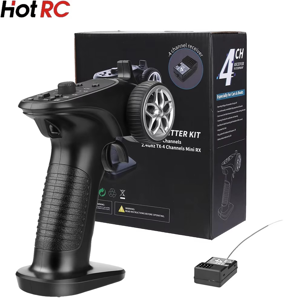 Sistema de Rádio TX4 2.4GHz 4  - Radio Transmitter 2.4Ghz avaliação e preço