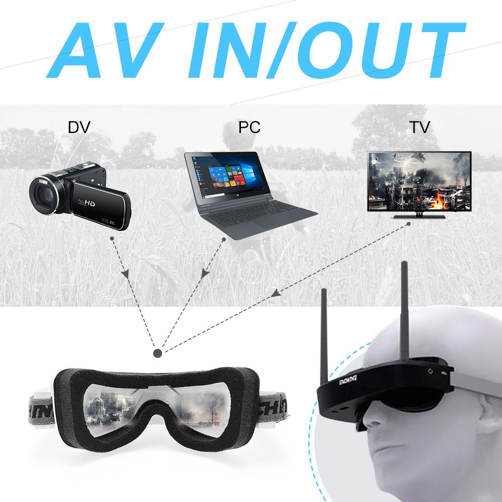 Eachine EV100 720*540 5.8G 72C - Goggles Fpv avaliação e preço