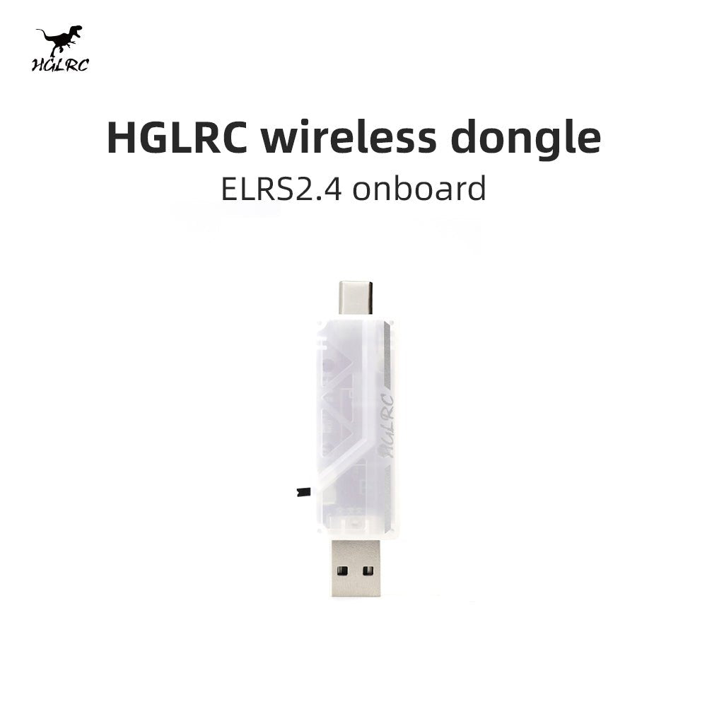 Dongle Sem Fio HGLRC ELRS 2.4G - Radio Transmitter 2.4Ghz avaliação e preço
