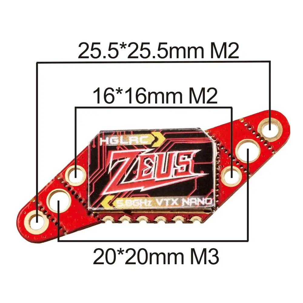 Transmissor de Vídeo Hglrc Zeu - Analog Fpv Camera avaliação e preço