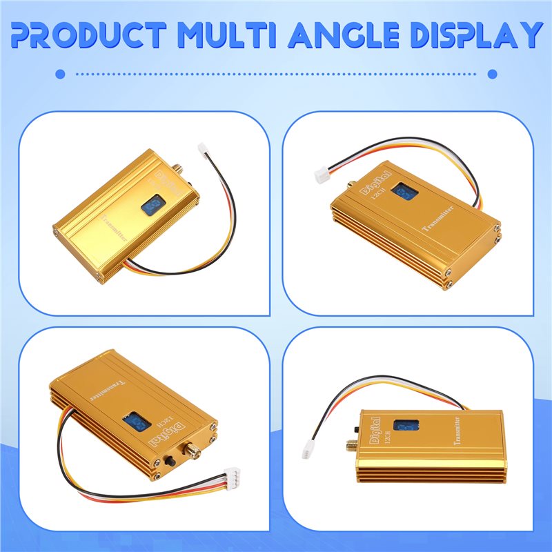 A48U 1.5G 1.5W FPV VTX 12CH 15 - Rc Transmitter avaliação e preço