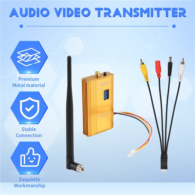 A48U 1.5G 1.5W FPV VTX 12CH 15 - Rc Transmitter avaliação e preço