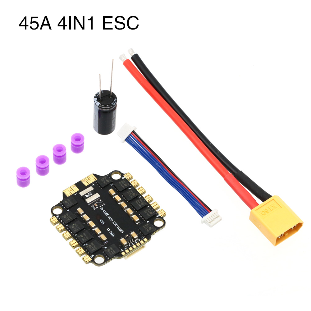 UAngel 4IN1 45A 60A ESC BLHELI - 4 In 1 Esc avaliação e preço