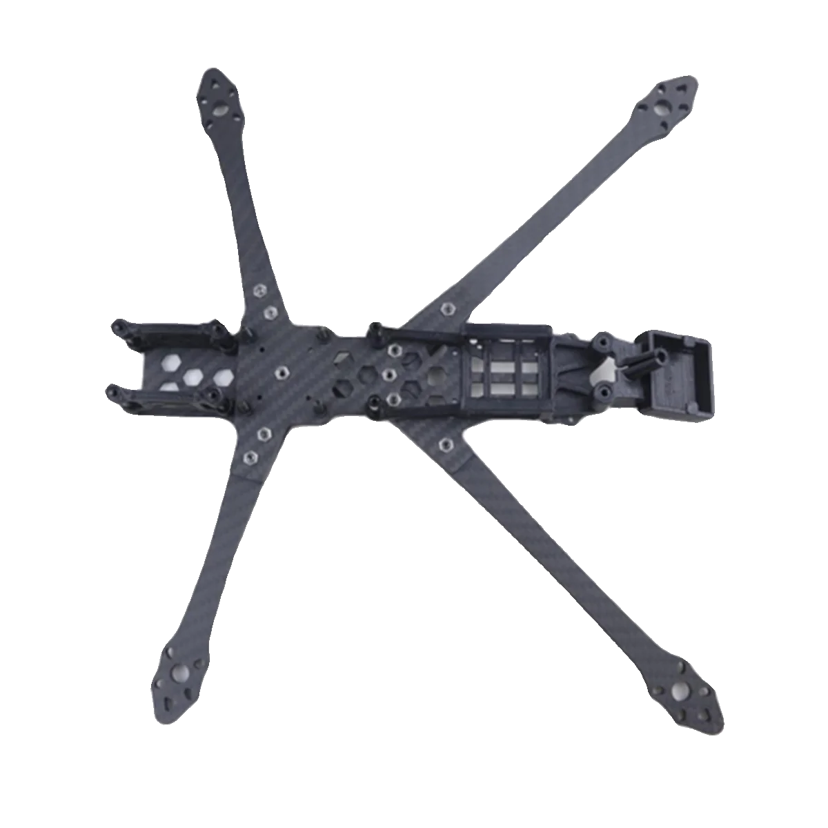 Hskrc ak dc 7 Polegada kits de - Carbon Fiber Drone Frame avaliação e preço