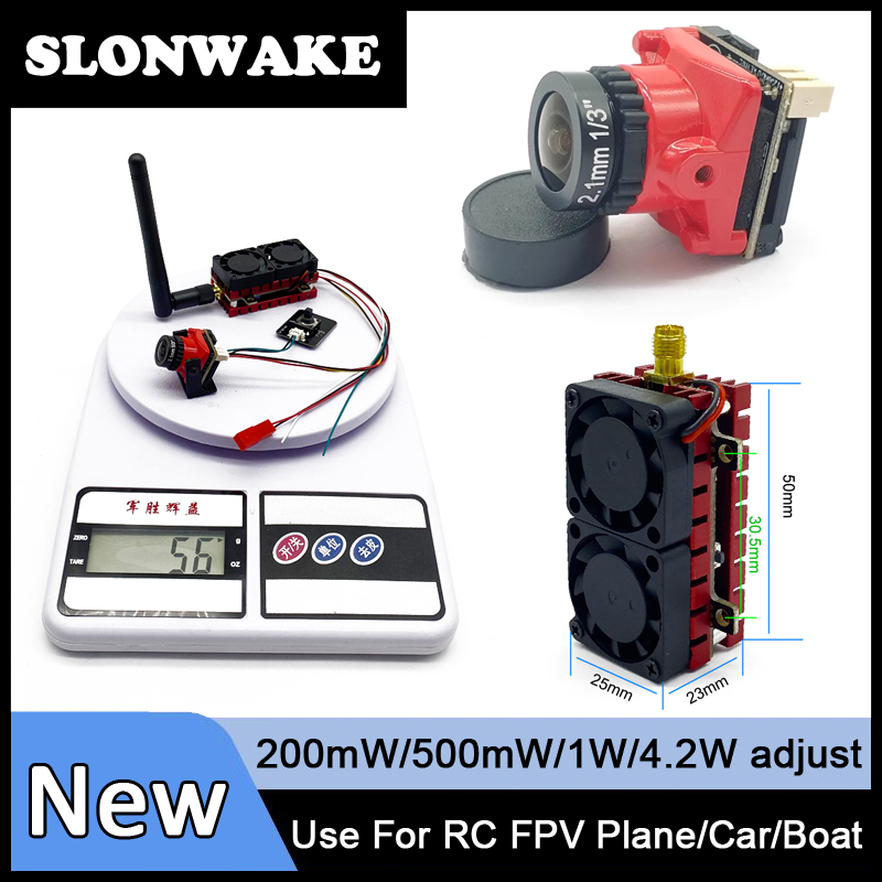 SLONWAKE 5.8G 48CH 4.2W Transm - Goggles Fpv avaliação e preço