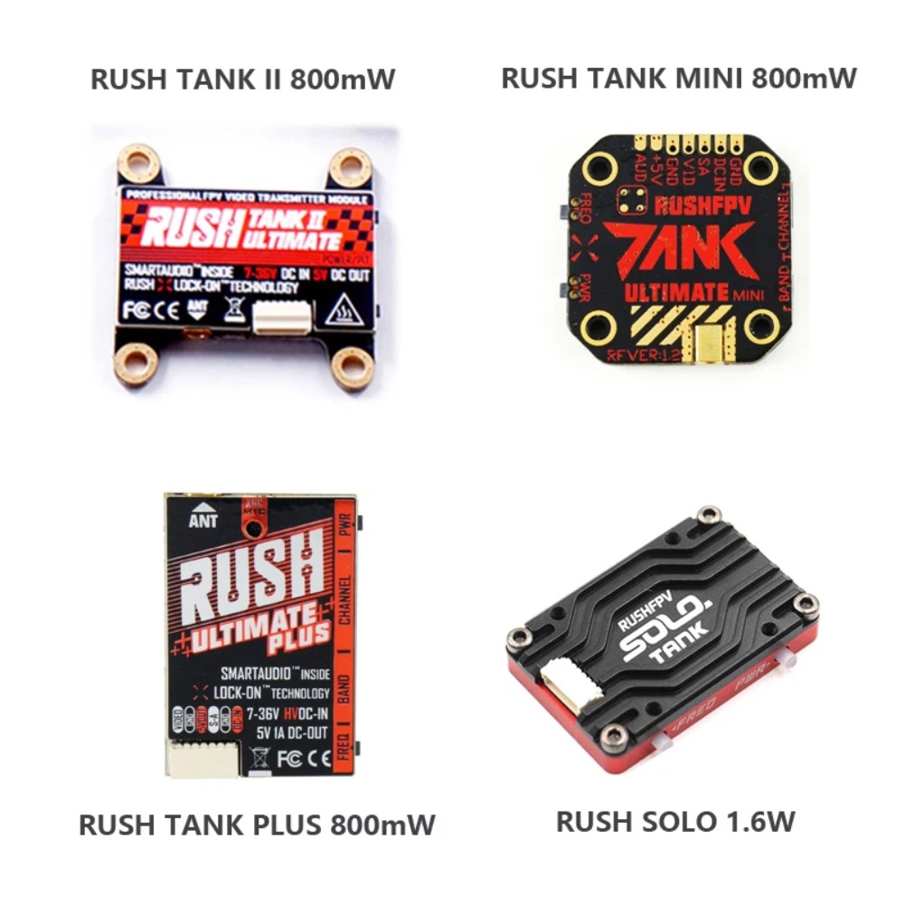RUSH TANK Ultimate II/Mini/PLU - Drone Frame avaliação e preço
