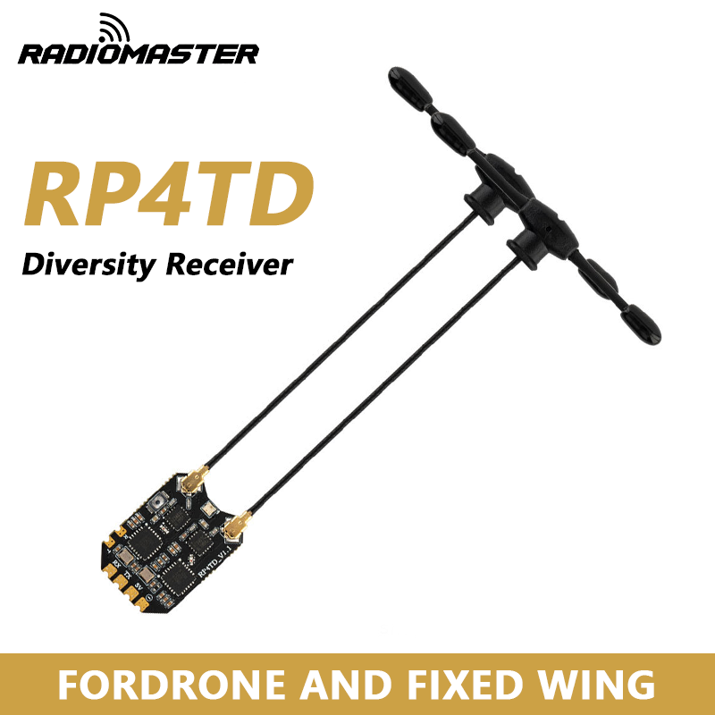 Receptor RadioMaster RP4TD Exp - Analog Fpv Camera avaliação e preço