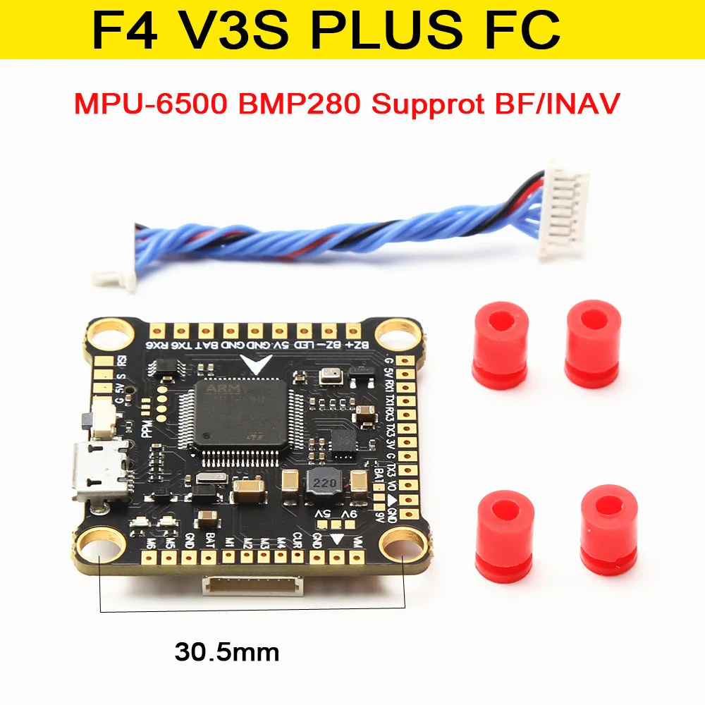 NOVO F4 V3S PLUS, controlador  - Betaflight Fc avaliação e preço