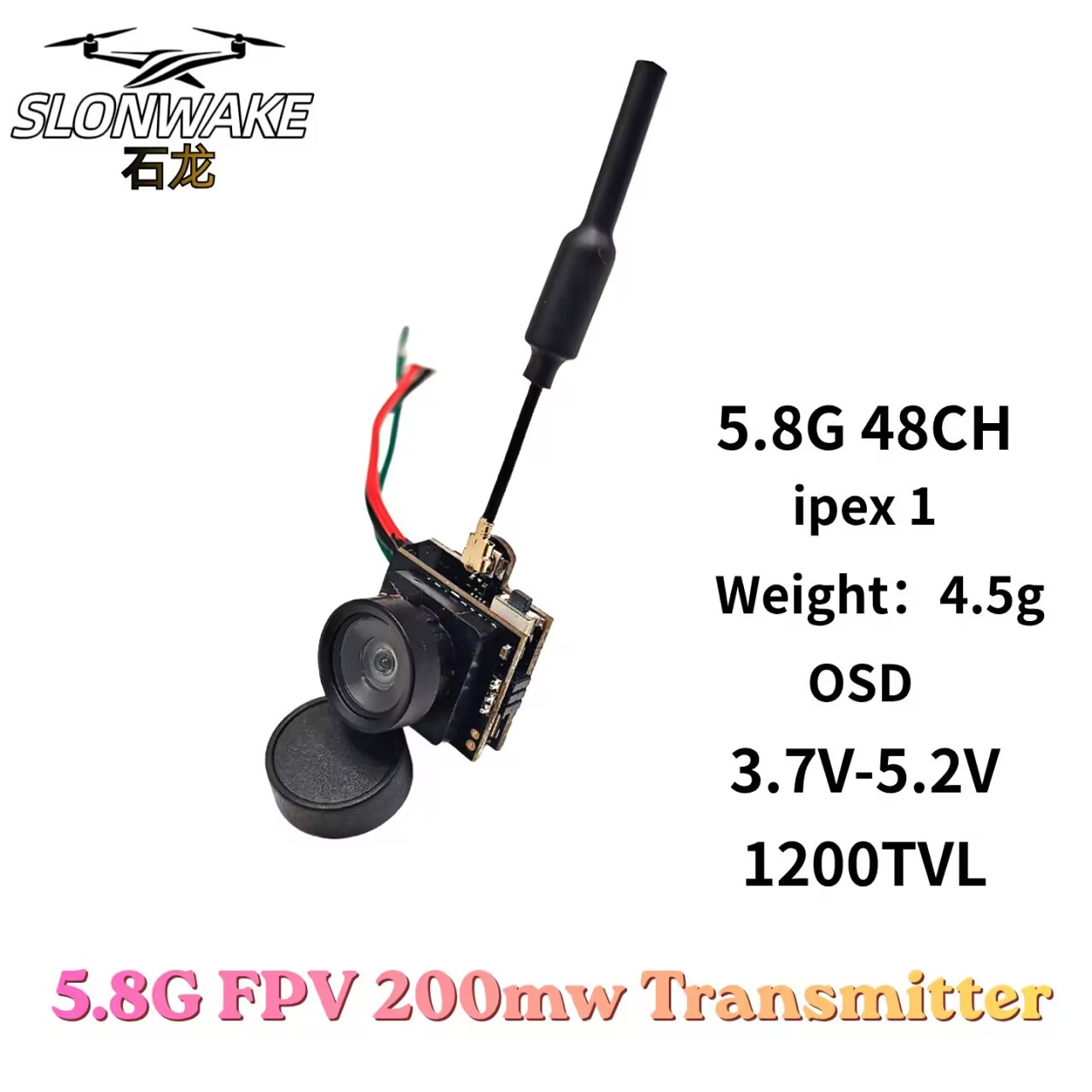 Câmera de Transmissão Analógic - Analog Fpv Camera avaliação e preço