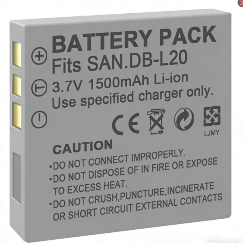 Bateria 3.7V 1500mAh DB-L20 pa - Drone With Camera avaliação e preço