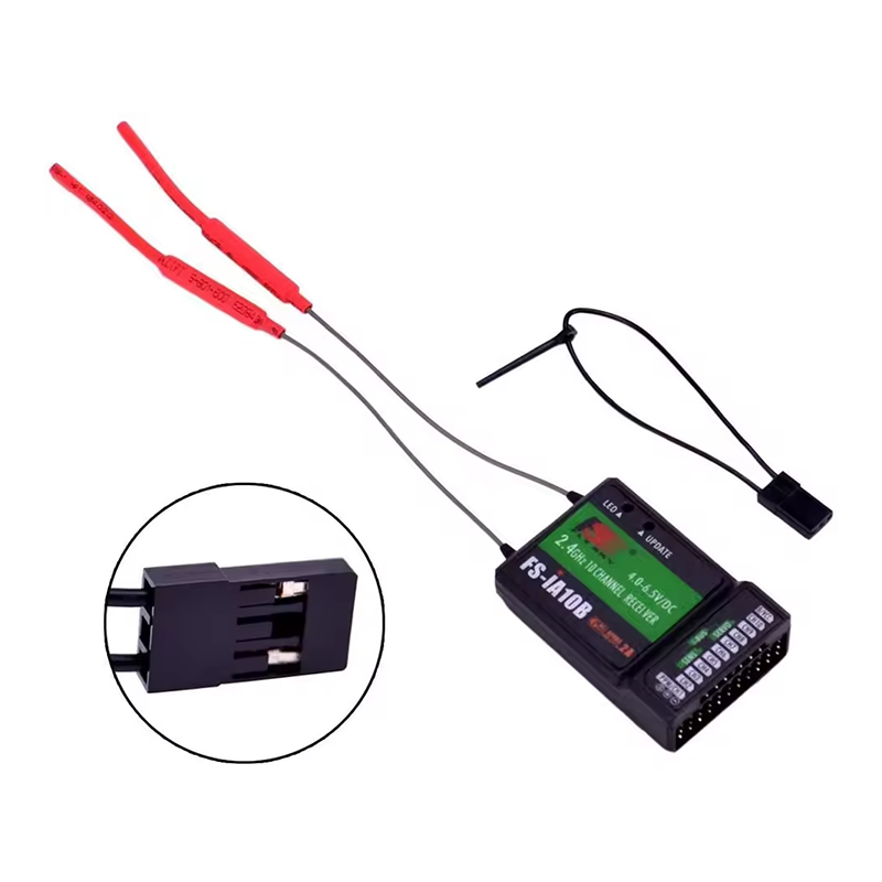 Receptor Flysky FS-iA10B 2.4G  - Rc Drone avaliação e preço
